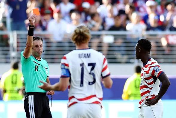 Balogun Red Card