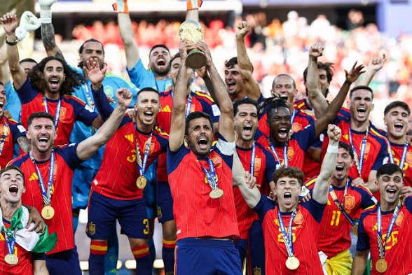 Spain win world Cup